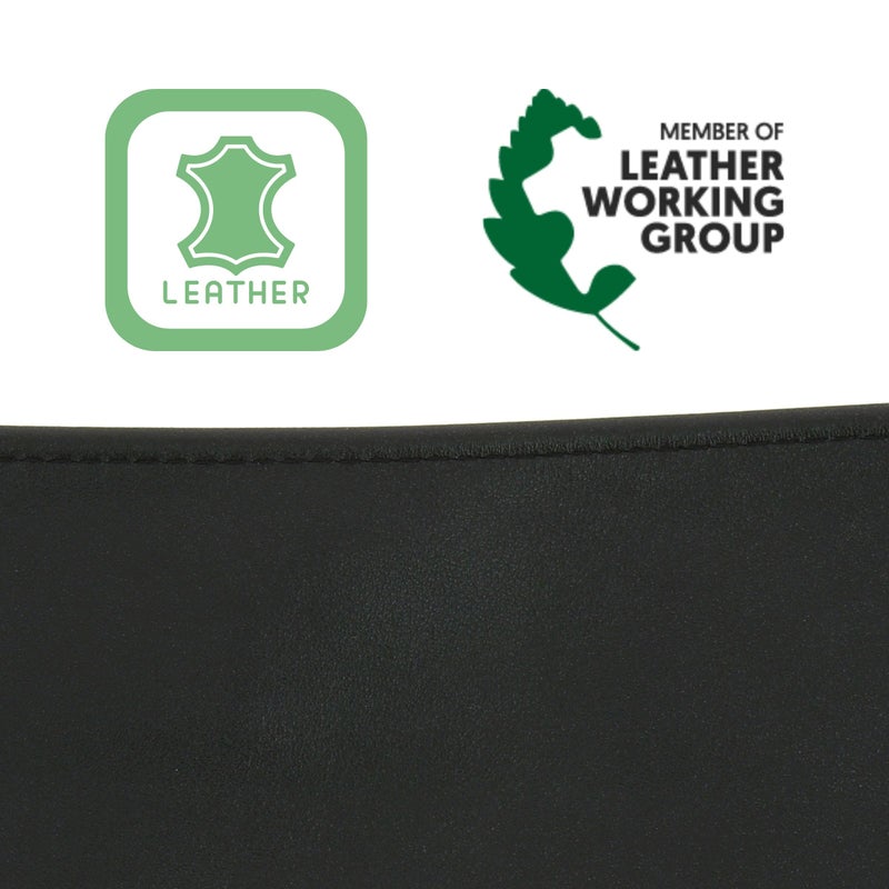 FASHIONGEN - Woman Italian leather Obi belt, CASSIANE - Black, L-XL - Image 4